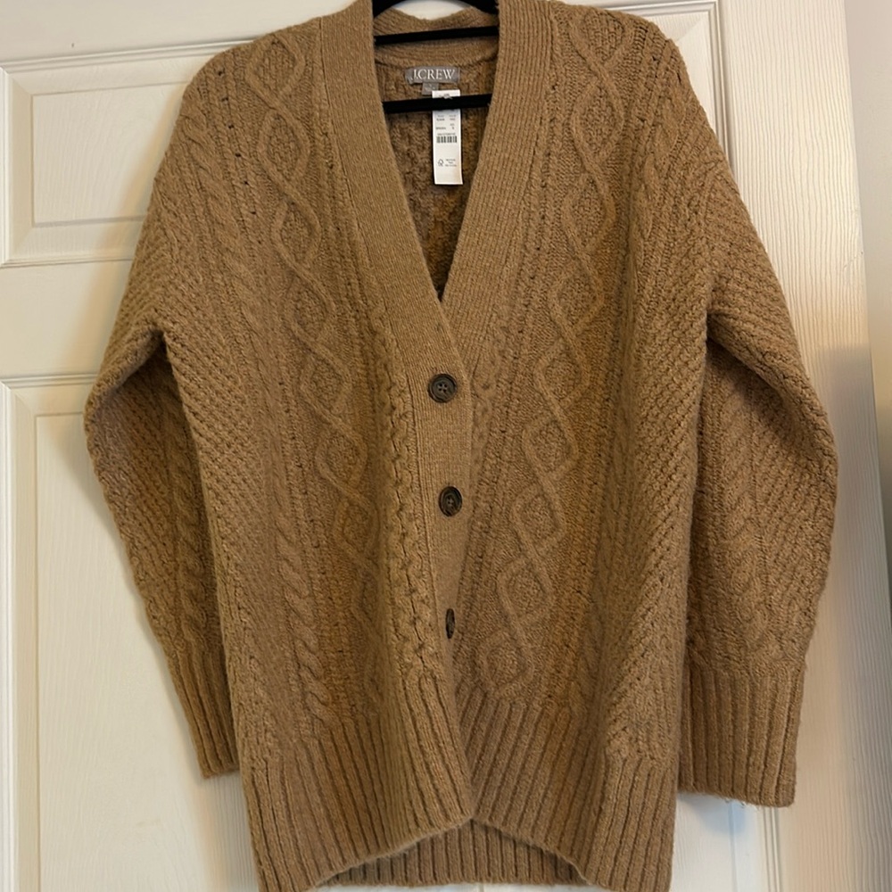 Jcrew sweater cardigan nwt
